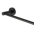 Load image into Gallery viewer, Enhance your bathroom decor with the LUCID PIN black single towel rail. Made from stainless steel, this 800mm rail offers a modern and sleek design. Available at Ezymall now!-Towel Rail-Ezymall AU