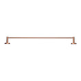 Load image into Gallery viewer, Enhance your bathroom with the LUCID PIN Stainless Steel 800mm Single Towel Rail in Brushed Copper. Stylish, durable. Order now at Ezymall!-Towel Rail-Ezymall AU