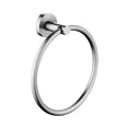 Load image into Gallery viewer, Add convenience to your bathroom with the LUCID PIN brushed nickel silver hand towel ring. Made from stainless steel, this ring is both durable and stylish. Find it at Ezymall!-Hand Towel Rail-Ezymall AU
