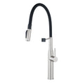 Load image into Gallery viewer, Premium magnetic pull-down kitchen mixer with 360° swivel spout, filter-ready design, solid brass construction, and 5 Star WELS water efficiency.-Kitchen Mixer-Ezymall AU