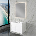 Load image into Gallery viewer, Upgrade your bathroom with the Miami 735mm Wall Hung Vanity. Fluted design, flexible storage and premium top options available.-Vanity-Left Hand Drawers-Cabinet Only-Ezymall AU