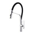 Load image into Gallery viewer, The Pull Out Kitchen Mixer with 360-Degree Swivel Spout in Chrome Silver offers ultimate flexibility and convenience. Upgrade your kitchen today!-Kitchen Mixer-Ezymall AU