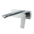 Load image into Gallery viewer, Upgrade your bathroom with the RUSHY Solid Brass Spout Mixer in Chrome Silver. Durable, stylish, and easy to install. Shop now for a sleek look!-Spout Mixer-Ezymall AU