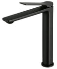 Load image into Gallery viewer, Add a modern touch to your bathroom with the RUSHY Black solid brass tall basin mixer. Its sleek design and durable construction ensure lasting performance. Shop now at Ezymall!-Basin Mixer-Ezymall AU