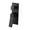 Load image into Gallery viewer, Upgrade your bathroom with the RUSHY Solid Brass Diverter Mixer in sleek black. Durable construction and modern design. Shop now for quality and style!-Diverter Mixer-Ezymall AU