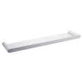 Load image into Gallery viewer, Organize your bathroom essentials with the RUSHY Stainless Steel Shelf in Brushed Nickel Silver. This stylish and durable shelf adds a touch of luxury.-Shelf-Ezymall AU