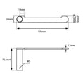 Load image into Gallery viewer, Keep your bathroom tidy with the RUSHY Stainless Steel Toilet Paper Holder in Black. Durable, rust-resistant, and easy to install. Shop now for a sleek look!-Toilet Paper Holder-Ezymall AU