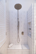 Load image into Gallery viewer, Upgrade your shower experience with the Solid Brass 10" Shower Station in Brushed Nickel Grey. This premium shower station combines durability with a sleek, modern design. Transform your daily routine. Buy now!-Shower Station-Ezymall AU