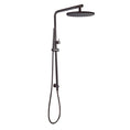 Load image into Gallery viewer, Experience luxury with this solid brass 10" shower station in gunmetal dark grey. Elevate your shower. Fast shipping Australia wide at Ezymall, your one-stop shop.-Shower Station-Ezymall AU