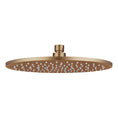 Load image into Gallery viewer, Elevate your shower with our Solid Brass 250mm Round Shower Head in Brushed Copper. Durable, stylish, and easy to install. Fast shipping Australia wide.-Shower Head-Ezymall AU