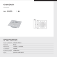 Load image into Gallery viewer, Get a Solid Brass Floor Drain (110x110mm) in Chrome Silver. Durable and stylish, perfect for any bathroom. High-quality materials. Shop now!-Floor Waste-Ezymall AU