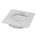 Load image into Gallery viewer, Get a Solid Brass Floor Drain (110x110mm) in Chrome Silver. Durable and stylish, perfect for any bathroom. High-quality materials. Shop now!-Floor Waste-Ezymall AU