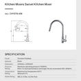 Load image into Gallery viewer, Upgrade your kitchen with our Solid Brass Pull Out Kitchen Mixer in Black. Flexible, durable, and stylish. A must-have for modern kitchens. Order now!-Kitchen Mixer-Ezymall AU