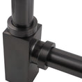 Load image into Gallery viewer, Enhance your bathroom with a Solid Brass Square Bottle Trap in Gunmetal Grey. Durable, stylish, and easy to install. Perfect for contemporary bathrooms. Order now!-Bottle Trap-Ezymall AU