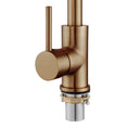 Load image into Gallery viewer, Brushed copper standard Kitchen Mixer side view on a white background