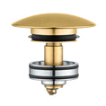 Load image into Gallery viewer, Universal chrome pop-up waste suitable for basin and bath use, featuring durable brass construction, removable grate, and overflow compatibility.-Sink Waste-Ezymall AU