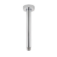Load image into Gallery viewer, Enhance your shower with our 200mm round ceiling shower arm in chrome silver. Made from stainless steel, it offers durability and a modern look. Easy to install.-Shower Arm-Ezymall AU