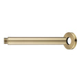 Load image into Gallery viewer, Enhance your shower with a 200mm stainless steel ceiling shower arm in light brushed brass gold. Durable, stylish, easy to install, and ideal for modern bathrooms.-Shower Arm-Ezymall AU