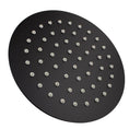Load image into Gallery viewer, Experience a luxurious shower with the Stainless Steel 200mm Shower Head Round in Black. This shower head provides a wide and even spray for a relaxing shower experience. Shop now!-Hand Held Shower Head-Ezymall AU