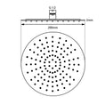 Load image into Gallery viewer, Experience a luxurious shower with our Stainless Steel 200mm Shower Head. Round design with a chrome silver finish. Durable, stylish, and easy to install.-Hand Held Shower Head-Ezymall AU