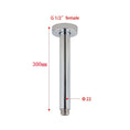 Load image into Gallery viewer, Enhance your shower with our Stainless Steel 300mm Round Ceiling Shower Arm in Chrome Silver. Durable, stylish, and easy to install. Perfect for modern bathrooms. Fast shipping Australia wide.-Shower Arm-Ezymall AU
