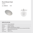 Load image into Gallery viewer, Experience a luxurious shower with the Stainless Steel 300mm Shower Head Round in Chrome Silver. This shower head provides a wide and even spray for a relaxing shower experience. Shop now!-Shower Head-Ezymall AU