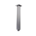 Load image into Gallery viewer, Enhance your bathroom with our Brushed Nickel Silver Stainless Steel 300mm Square Ceiling Shower Arm. Modern design, durable build. Shop now for fast delivery Australia wide.-Shower Arm-Ezymall AU