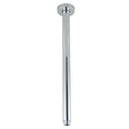 Load image into Gallery viewer, Enhance your shower with our 400mm round ceiling shower arm in chrome silver. Made from stainless steel, it offers durability and a modern look. Easy to install.-Shower Arm-Ezymall AU