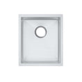 Load image into Gallery viewer, Upgrade your kitchen with this Stainless Steel Round Corner Handmade Single Bowl Sink. Measures 390x450x215mm with a chrome silver finish. Durable and stylish for any modern kitchen.-Kitchen Sink-Ezymall AU