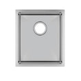 Load image into Gallery viewer, Premium 390x450mm stainless steel single bowl kitchen sink with 304 stainless steel and X-flume drainage. Ideal for compact kitchens and butler's pantries.-Kitchen Sink-Ezymall AU