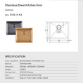 Load image into Gallery viewer, Premium 510mm gunmetal PVD stainless steel single bowl kitchen sink with matching waste strainer, protective bottom grid and versatile installation options.-Kitchen Sink-Ezymall AU