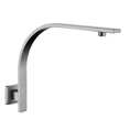 Load image into Gallery viewer, Upgrade your shower with our Stainless Steel Square Gooseneck Wall Shower Arm in Brushed Nickel Silver. Durable, stylish, and easy to install at Ezymall!-Shower Arm-Ezymall AU