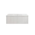 Load image into Gallery viewer, Vienna 1200mm Wall Hung Fluted Vanity Cabinet - Matte White