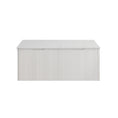 Load image into Gallery viewer, Vienna 1500mm Wall Hung Fluted Vanity Cabinet -Matte White