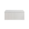 Load image into Gallery viewer, Vienna 1500mm Wall Hung Fluted Vanity Cabinet (Double Bowl) - Matte White