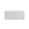 Load image into Gallery viewer, Vienna 1500mm Wall Hung Fluted Vanity Cabinet (Double Bowl) - Matte White