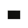 Load image into Gallery viewer, Vienna 600mm Wall Hung Fluted Vanity Cabinet - Matte Black