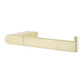 Load image into Gallery viewer, Premium VOG Collection light brushed brass toilet paper holder by Aquaperla. Durable zinc-alloy and brass construction with advanced rust-proofing and a 5-year warranty.-Toilet Paper Holder-Ezymall AU