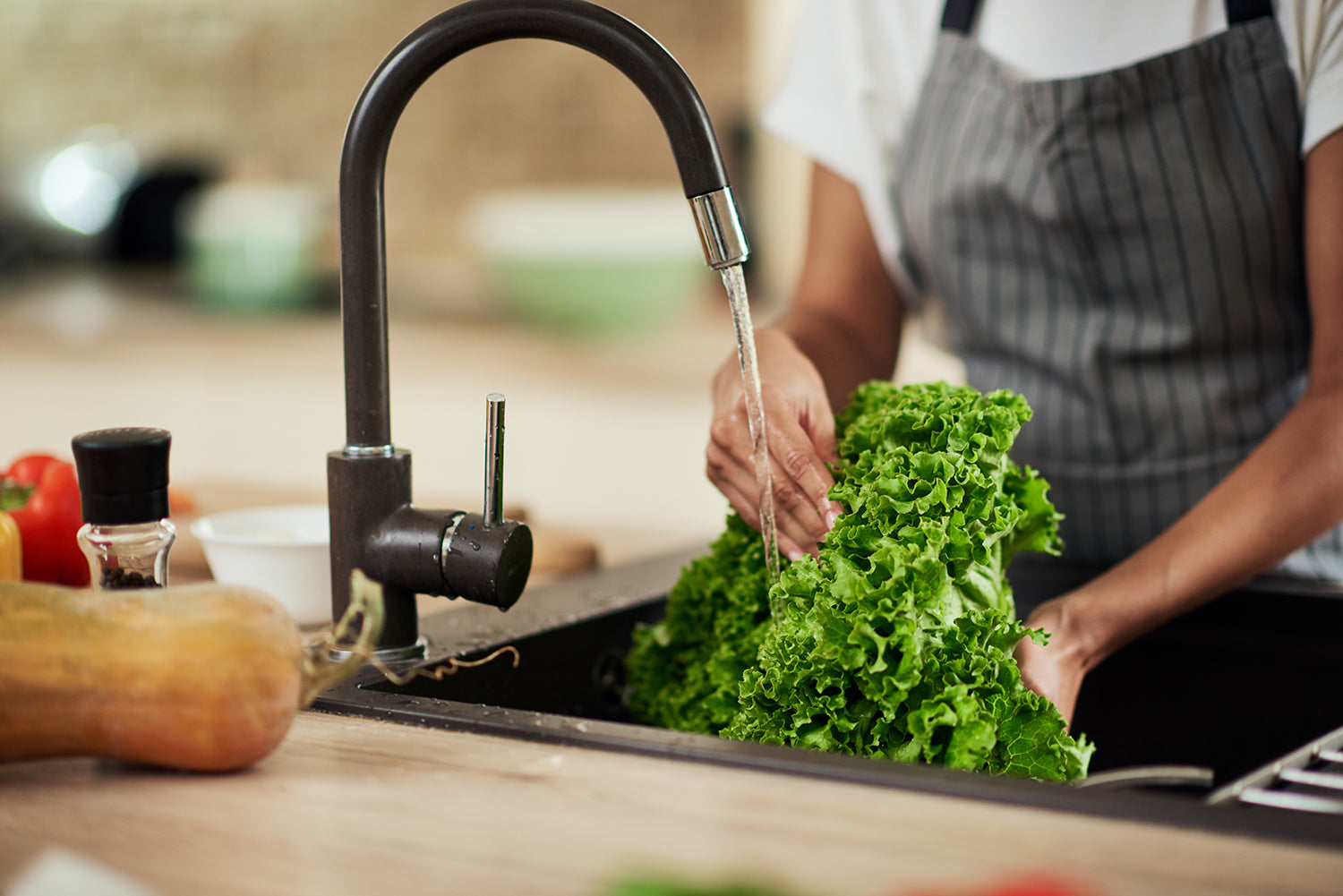 Durable kitchen sink designed for everyday family use