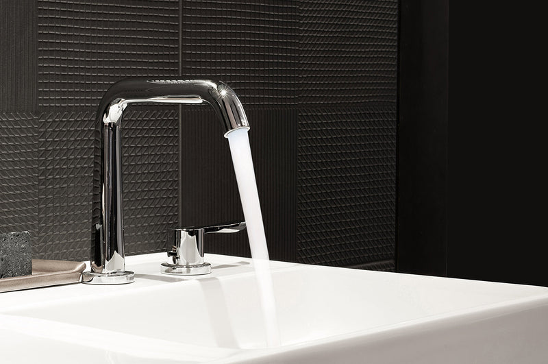 Modern kitchen mixer combining practical function with a contemporary finish