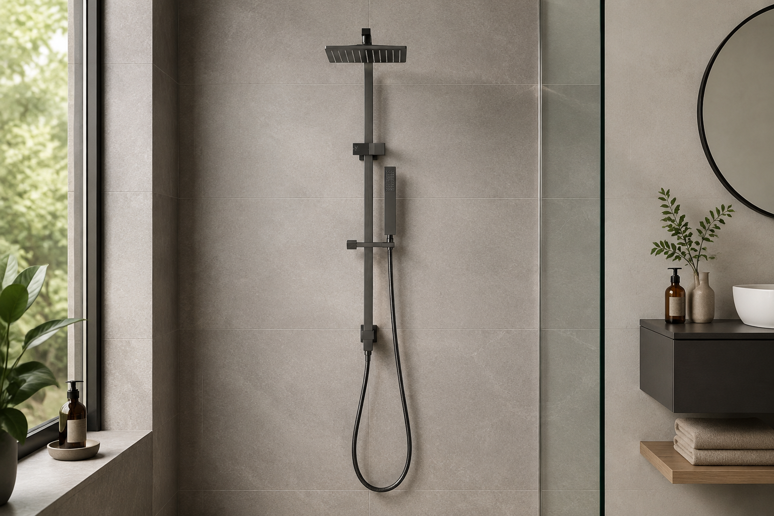 Chrome, Matte Black or Gunmetal Shower Station: Which Finish Suits Your Bathroom?