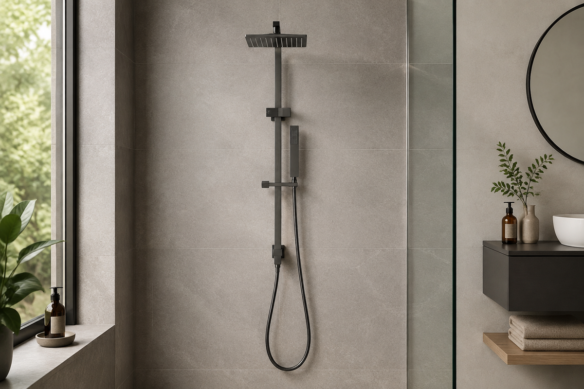 Chrome, Matte Black or Gunmetal Shower Station: Which Finish Suits Your Bathroom?