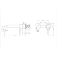 Load image into Gallery viewer, Solid Brass Basin/Bath Mixer Trim Kit ONLY - Brushed Copper - LUCID PIN
