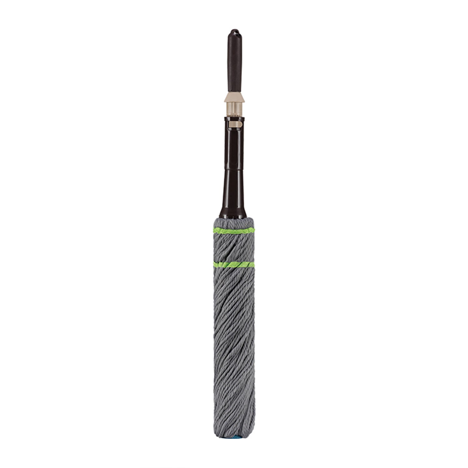 BOOMJOY Hand-Free Twist Mop with Microfiber Head & Adjustable Pole
