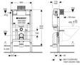 Load image into Gallery viewer, Geberit Duofix Kappa Concealed In-Wall Cistern with Frame 4.5/3L
