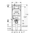 Load image into Gallery viewer, Geberit Sigma8 Duofix In-Wall Mechanical Cistern 4.5L/3L
