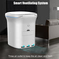 Load image into Gallery viewer, Keep your home fresh with our 14L Motion Sensor Automatic Bin. Features smart ventilation to reduce odors. Hygienic and convenient. Order now from Ezymall Australia!-Cleaning Products-Ezymall AU
