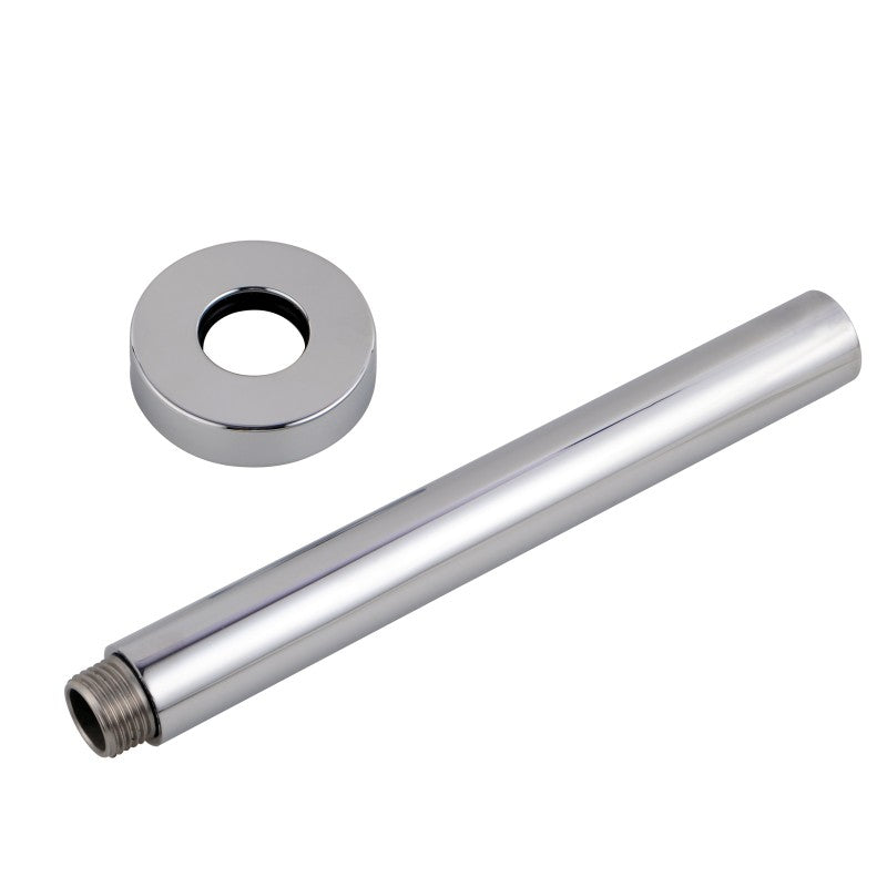 Stainless Steel 300mm Round Ceiling Shower Arm – Chrome Silver