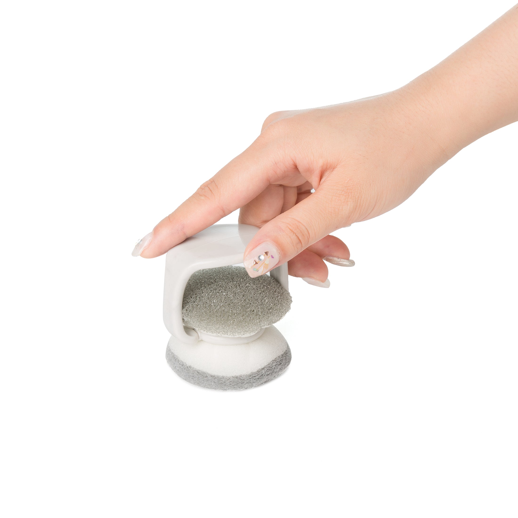 PalmScrub Dual-Texture Handheld Kitchen Sponge