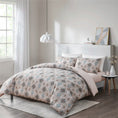 Load image into Gallery viewer, Bellemosa 75D Microfibre Quilt Cover Set - Quilt Cover | Pillowcases | Flat Sheet  - Azure Damask
